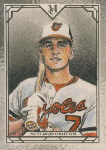 2023 Topps Museum Collection Canvas Collection Todd Aaron Smith Sketch Card