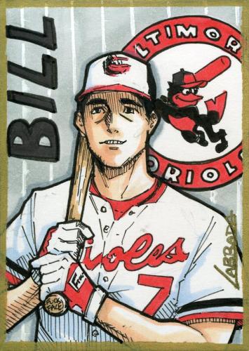 2024 Andres Labrada Sketch Card