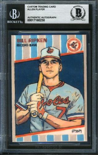 2019 Allen C. Player Art Cards [Black Horizontal back]