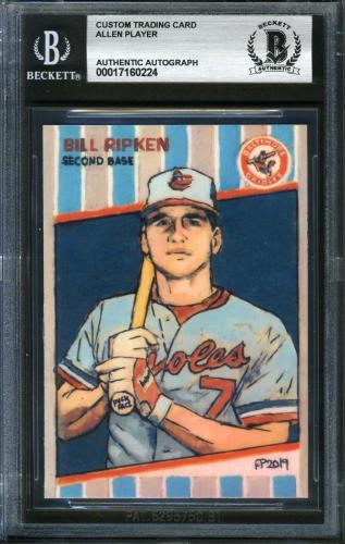 2019 Allen C. Player Art Cards [Black / Red back]