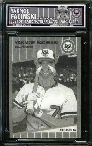 2021 Katerpillar #919 Yakmoe Facinski Test Print
