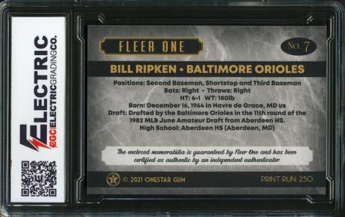 2021 OneStar Gum Fleer One #7 - Back