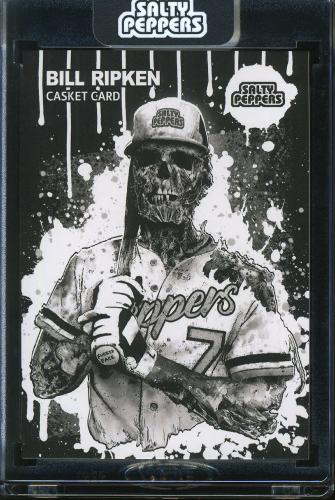 2023 Impero Arts Salty Peppers Casket Card Black Box