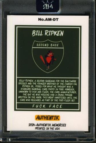 2024 Authentik Memories Downtown #AM-DT - Back