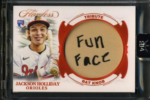 2024 Authentik Memories Flawless Jackson Holliday #AM-JH