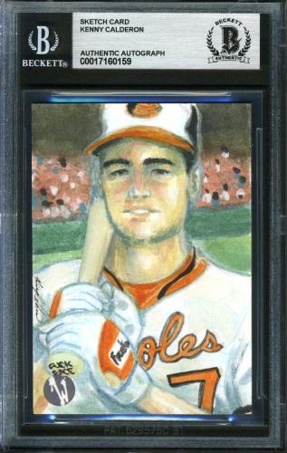 2024 Kenny Calderon Sketch Card