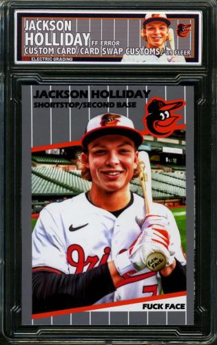 2024 Card Swap Customs F-Face Jackson Holliday