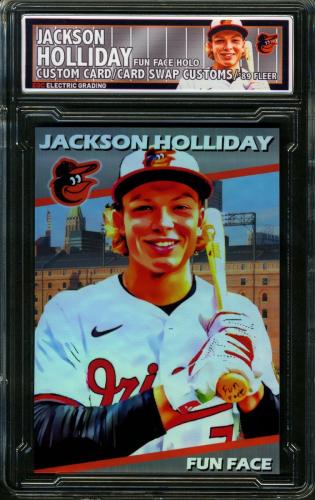 2024 Card Swap Customs Fun Face Holo Jackson Holliday