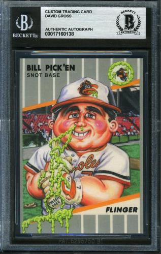 2024 David Gross Bill Pick'En Red Signature Back