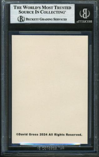 2024 David Gross Bill Pick'En Red Signature Front - Back