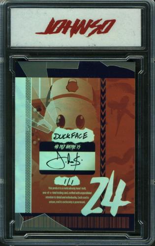 2024 Joseph Johnson Custom Card - Back