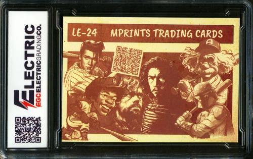 2024 MPRINTS 1959 Topps Design #LE-24 Donald Trump - Back