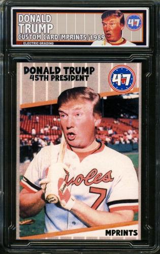 2024 MPRINTS 1989 Fleer Design #177 Donald Trump