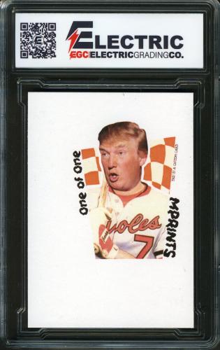 2024 MPRINTS Checkered 1/1 Donald Trump - Back