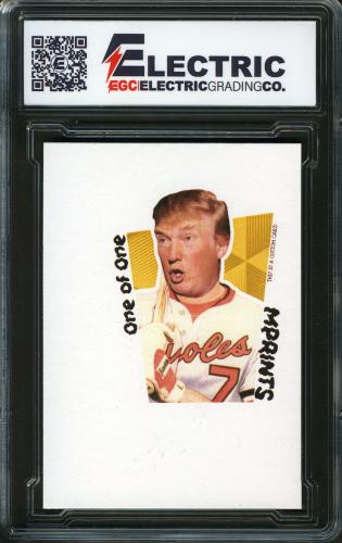 2024 MPRINTS Gold Hex 1/1 Donald Trump - Back