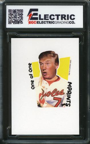 2024 MPRINTS Yellow 1/1 Donald Trump - Back