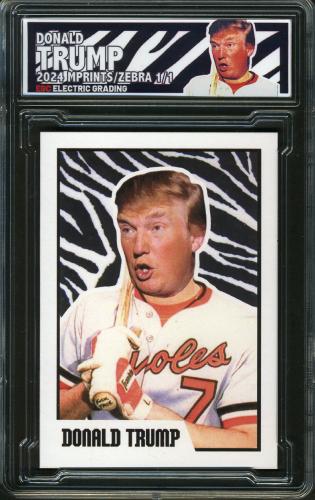 2024 MPRINTS Zebra 1/1 Donald Trump