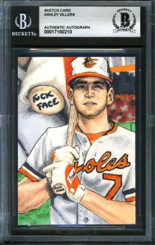 2024 Ashley Villers Sketch Card
