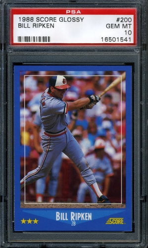 1988 Score Glossy #200 Bill Ripken PSA 10 #16501541