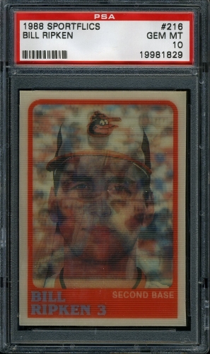 1988 Sportflics #216 Bill Ripken PSA 10 #19981829