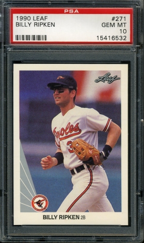 1990 Leaf #271 Bill Ripken PSA 10 #15415632