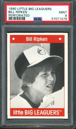1990 Little Big Leaguers Bill Ripken PSA 9 #57071479