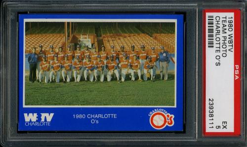 1980 Charlotte O's WBTV 1980 Charlotte O's PSA 5 #23938111