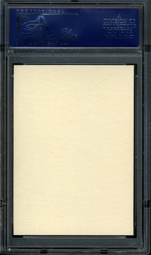 1982 Fleer Test Cal Ripken Jr / Dave Ford PSA Authentic #18833362 - Back