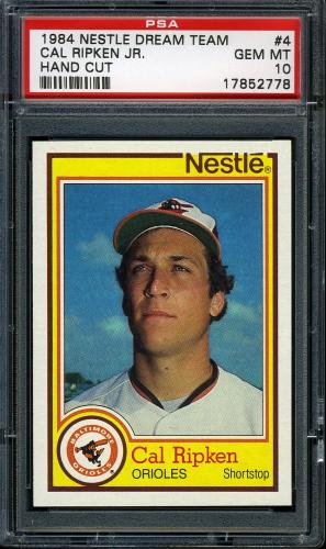 1984 Nestle Dream Team #4 Cal Ripken PSA 10 #17852778