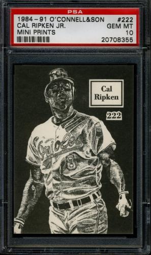 1984 O'Connell and Son Ink #222 Cal Ripken PSA 10 #20708355