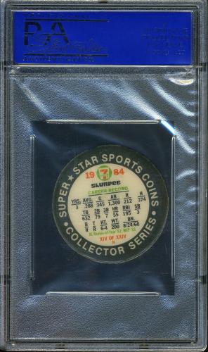 1984 Seven-Eleven Coins #XIV Cal Ripken PSA 10 #11788708 - Back