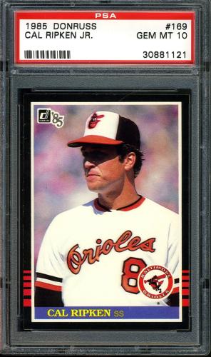 1985 Donruss #169 Cal Ripken PSA 10 #30881121