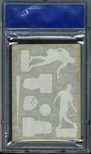 1985 Topps Rub Downs Craig McMurtry-Cal Ripken-Steve Rogers-Willie U PSA 10 #06591023 - Back