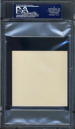 1986 MSA Jiffy Pop Discs - Blank Back Blackless Proof #9 Cal Ripken PSA Authentic #22137124 - Back