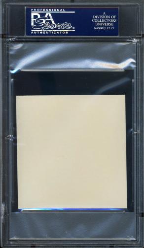 1986 MSA Jiffy Pop Discs - Blank Back Proof #9 Cal Ripken PSA Authentic #22137121 - Back