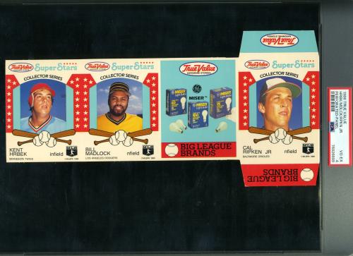 1986 True Value Miser Back Panel #22 Cal Ripken (Back - Miser) PSA 4 #76926899