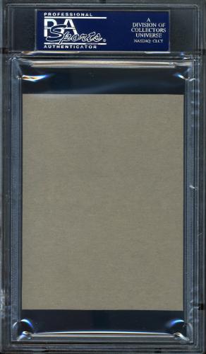 1987 Kraft Foods Panel Cal Ripken / Steve Garvey PSA 10 #22137125 - Back