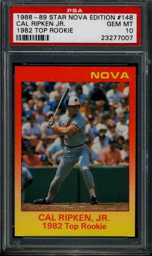 1988-89 Star Nova Edition #148 Cal Ripken Jr. PSA 10 #23277007