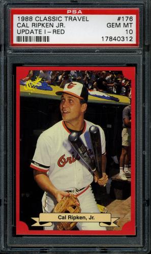 1988 Classic Red #176 Cal Ripken PSA 10 #17840312