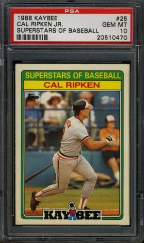 1988 Kay-Bee #25 Cal Ripken PSA 10 #20510470