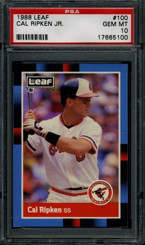 1988 Leaf/Donruss #100 Cal Ripken PSA 10 #17665100