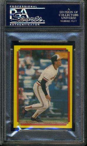 1988 O-Pee-Chee Stickercard #01 J. Clark/C. Ripken, Jr. #228 PSA 10 #23268407 - Back