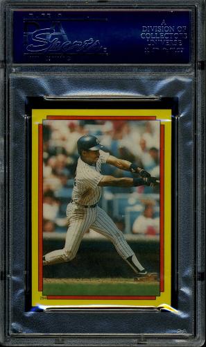 1988 O-Pee-Chee Stickercard #44 C. Ripken, Jr./W. Randolph PSA 10 #16648362 - Back