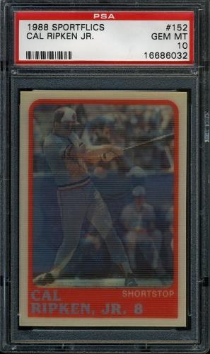 1988 Sportflics #152 Cal Ripken PSA 10 #16686032