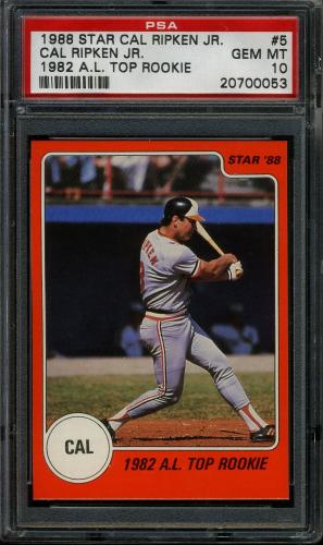 1988 Star '88 #05 Cal Ripken Jr. PSA 10 #20700053