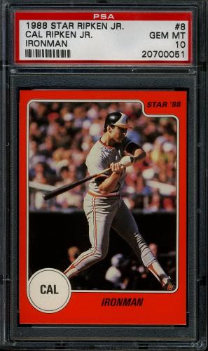 1988 Star '88 #08 Cal Ripken Jr. PSA 10 #20700051