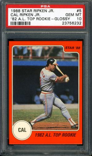 1988 Star Glossy '88 #05 Cal Ripken Jr. PSA 10 #23756232
