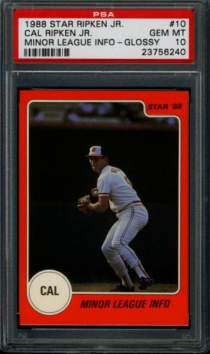 1988 Star Glossy '88 #10 Cal Ripken Jr. PSA 10 #23756240