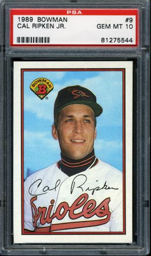 1989 Bowman #009 Cal Ripken PSA 10 #81275544