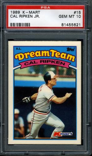 1989 K-Mart #15 Cal Ripken PSA 10 #81455621